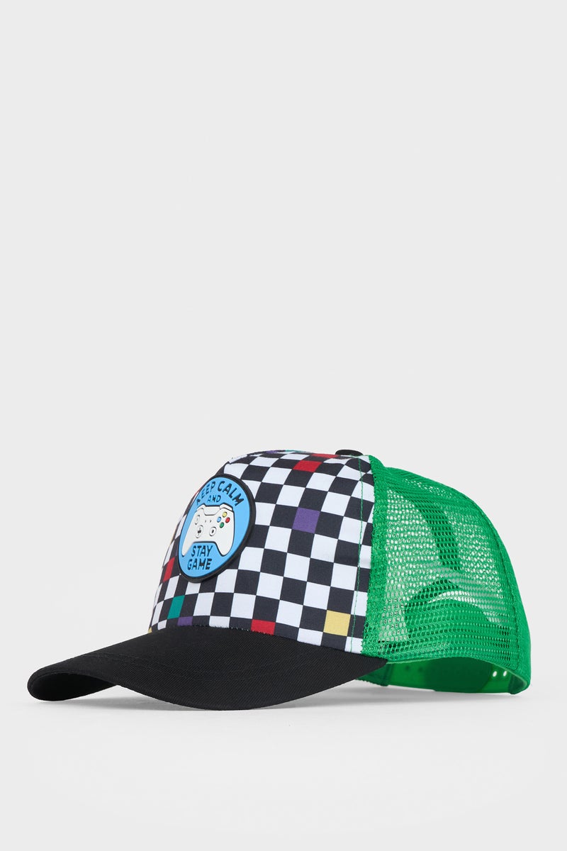 DeFacto Multicolour Boy Boy Woven Printed Hat Casual - Image 1